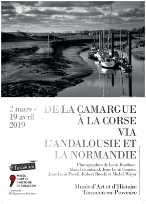 Affiche expo Louis Bonifassi Tarascon