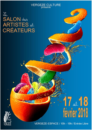 Affiche expo Louis bonifassi salon des artistes et créateurs 2018

Vergèze-Espace, Vergèze (Gard)